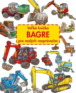 Leporelá, krabičky, puzzle knihy Veľká knižka - Bagre pre malých rozprávačov - Max Walther