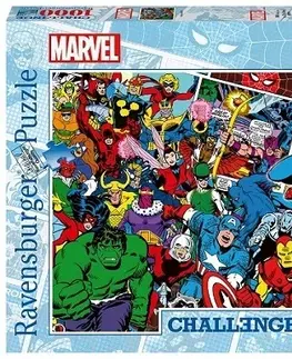 1000 dielikov Ravensburger Challenge Puzzle: Marvel 1000 Ravensburger