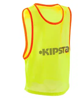 dresy Detský rozlišovací dres na kolektívne športy žltý reflexný