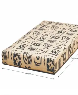 Pružinové matrace Pružinový matrac FUTON ARONA Tempo Kondela 160x200 cm
