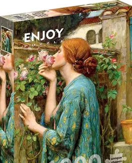1000 dielikov Enjoy Puzzle John William Waterhouse: The Soul of the Rose 1000 Enjoy