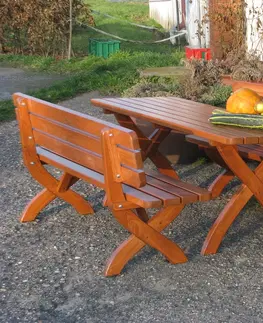Záhradné stoly Záhradný stôl STRONG 180x70x70 cm