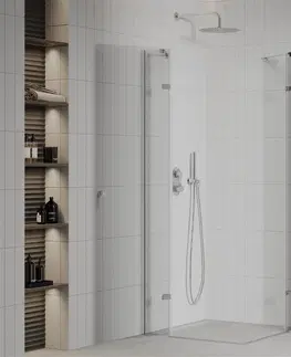 Sprchovacie kúty MEXEN/S - ROMA sprchovací kút 80x80, transparent, chróm 854-080-080-02-00