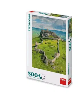 500 dielikov Dino Toys Puzzle Spišský hrad 500 Dino