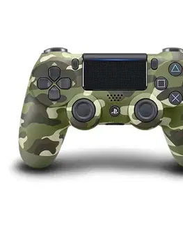 Gamepady Sony DualShock 4 Wireless Controller v2, green camouflage CUH-ZCT2E