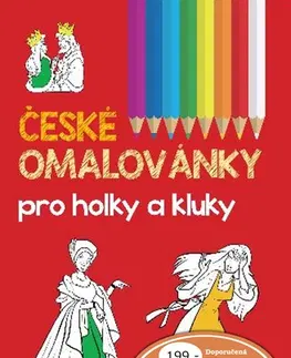 Pre deti a mládež - ostatné České omalovánky pro holky a kluky