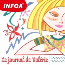 Jazykové učebnice - ostatné Infoa Le journal de Valérie (FR)