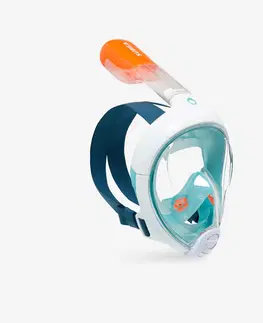 šnorchl Detská maska na šnorchlovanie Easybreath XS (6-10 rokov) 2024 tyrkysová