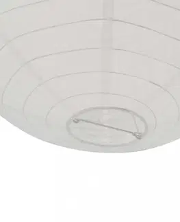 Osvetlenie Závesná lampa biela Dekorhome 30 cm
