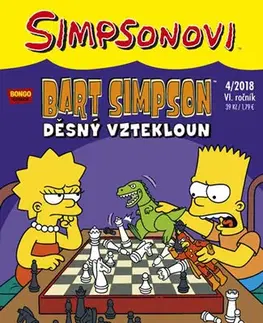 Komiksy Simpsonovi - Bart Simpson 4/2018 - Děsný vztekloun - Matt Groening
