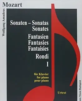 Hudba - noty, spevníky, príručky Mozart, Sonaten, Fantasien und Rondi I - Wolfgang Amadeus Mozart