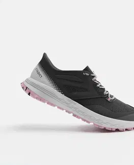 tenis Dámska trailová obuv TR2 sivo-uhľovočierna-ružová