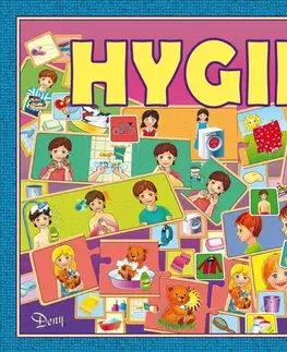 Hračky rodinné spoločenské hry HYDRODATA - Spoločenská hra - HYGIENA