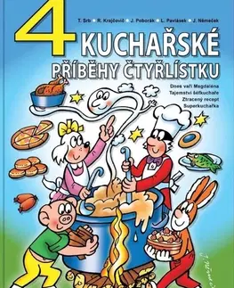 Komiksy 4 kuchařské příběhy Čtyřlístku - Kolektív autorov,Jaroslav Němeček