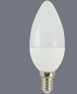 Žiarovky E14 Žiarovka LED EM 4W C35 E14 4200K