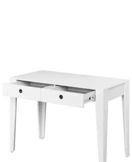 Písacie stoly FALIN písací stôl, biely