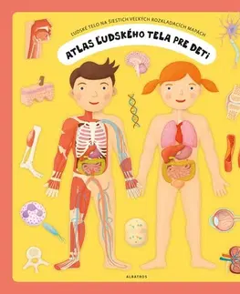 Ľudské telo Atlas ľudského tela pre deti, 2. vydanie - Oldřich Růžička,Nguyenová Ľuba Anhová,Tomáš Tůma