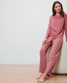 Pajamas Džersejové pyžamo, ružové