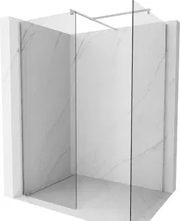 Sprchové dvere MEXEN/S - Kyoto Sprchová zástena WALK-IN 85 x 70 cm, transparent, chróm 800-085-202-01-00-070