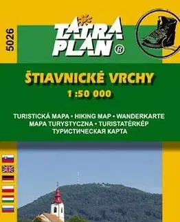 Slovensko a Česká republika Štiavnické vrchy 1:50 000 - TM 5026