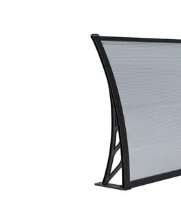 Vchodové prístrešky ArtRoja Panel polykarbonátu | priehľadná 1146 x 493,5 mm