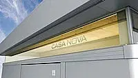 CASANOVA Biohort Záhradný domček BIOHORT CasaNova 430 x 430 (sivá kremeň metalíza) orientace dverí vľavo