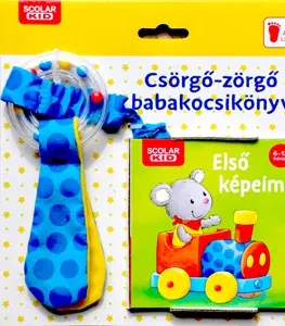Leporelá, krabičky, puzzle knihy Csörgő-zörgő babakocsikönyv - Első képeim - Katja Senner
