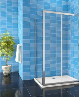 Sprchovacie kúty H K - Sprchovací kút FORTE 100x80 cm Ľ/P variant vrátane sprchovej vaničky SE-FORTE10080/SE-THOR-10080