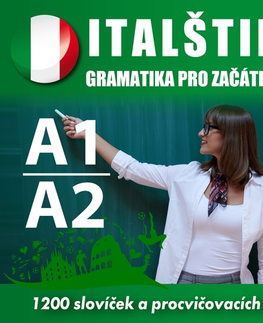 Jazykové učebnice - ostatné Audioacademyeu Italština - gramatika pro začátečníky A1 - A2