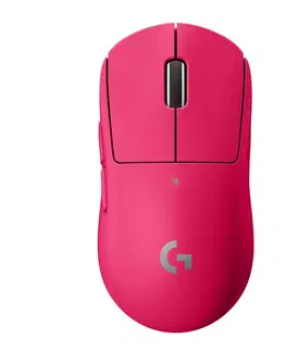 Myši Logitech G PRO X SUPERLIGHT Wireless Gaming Mouse, magenta 910-005956