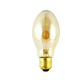 Svietidlá  Priemyselná dekoračná stmievateľná žiarovka VINTAGE B53 E27/40W/230V 2000K 