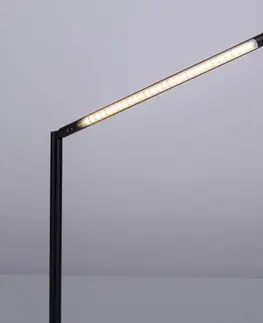 Stolové lampy na písací stôl JUST LIGHT. Stolná lampa LED Dawda, stmievateľná, čierna