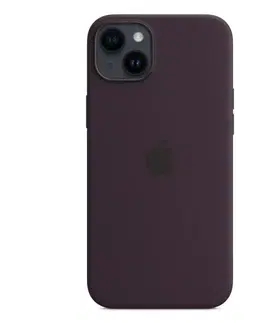 Puzdrá na mobilné telefóny Apple iPhone 14 Plus Silicone Case with MagSafe, elderberry MPT93ZMA