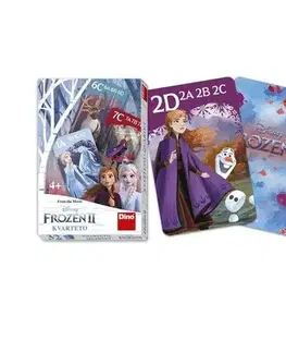 Karty Dino Toys Hracie karty Kvarteto: Frozen 2 Dino
