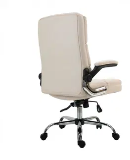 Kancelárske stoličky Kancelárske kreslo J21 Svetlo hnedá