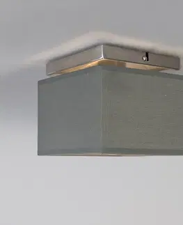 Stropne svietidla Moderné stropné svietidlo sivé - VT 1