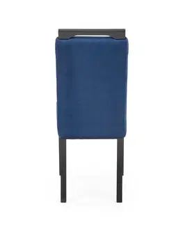 Jedálenské stoličky a kreslá Jedálenská stolička CLARION 2 Halmar Modrá