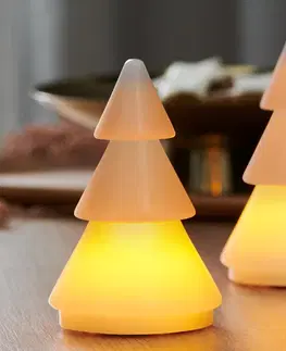 Lighting Jedličky z pravého vosku s LED, 2 ks