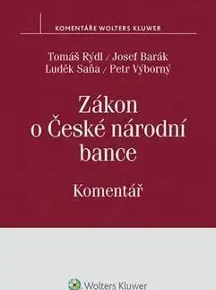 Zákony, zbierky zákonov Zákon o České národní bance - Komentář - Kolektív autorov