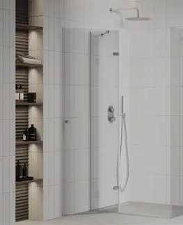 Sprchovacie kúty MEXEN/S - ROMA sprchovací kút 80x70, transparent, chróm 854-080-070-01-00