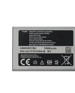 Batérie pre mobilné telefóny - originálne Originálna batéria pre Samsung C3510 Corby Pop a C3530, (1000mAh) 