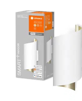 SmartHome nástenné svietidlá LEDVANCE SMART+ LEDVANCE SMART+ WiFi Orbis Wall Twist, biela