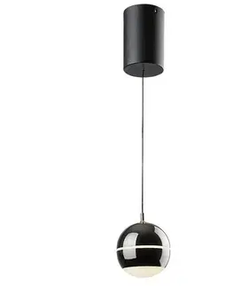 Svietidlá Rabalux 72246 nastaviteľný závesný LED luster Maelo, čierna