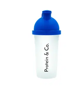 Shakery a fľaše Protein & Co. POP TOP Shaker Farba: Čierná