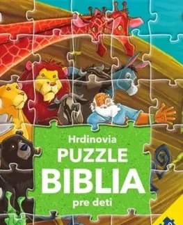 Náboženská literatúra pre deti Hrdinovia - Puzzle - Biblia pre deti - Gustavo Mazali,Gao Hanyu