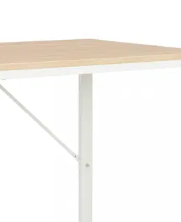 Pracovné stoly Písací stôl 120x60 cm Dekorhome Biela