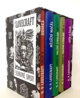Sci-fi a fantasy Sebrané spisy H. P. Lovecrafta BOX - Howard Phillips Lovecraft,František Štorm