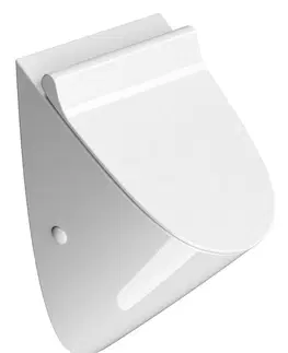 Kúpeľňa GSI - COMMUNITY urinál so zakrytým prívodom vody s otvormi pre veko, 31x54,5cm, biela ExtraGlaze 769611