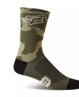 Pánske ponožky Cyklo ponožky FOX 6" Ranger Sock Black Camo - S/M (39-42)