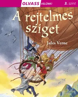 Dobrodružstvo, napätie, western A rejtelmes sziget - Olvass velünk! (3) - Jules Verne,György Rusznák